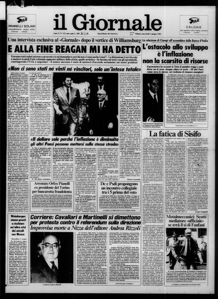 Il giornale : quotidiano del mattino